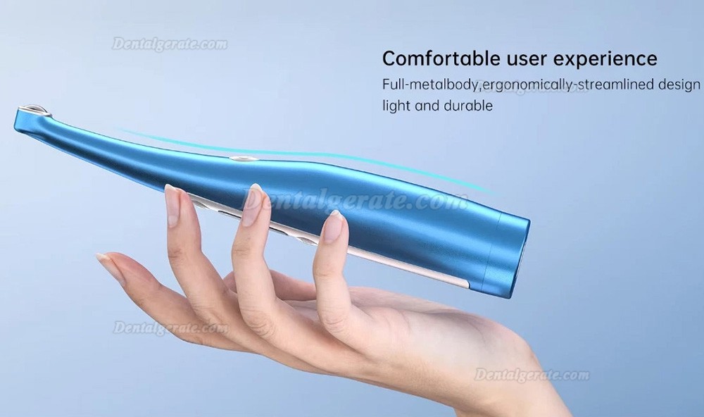 Mecco Dolphin LED-Polymerisationslampe Dental mit integriertem Radiometer und Mikro-Polymerisationslinse